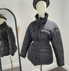 Mackage Women's Black Puffer Reversible Jacket XS